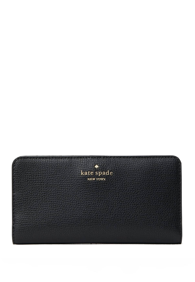 Kate Spade Darcy Large Slim Bifold Wallet - Black