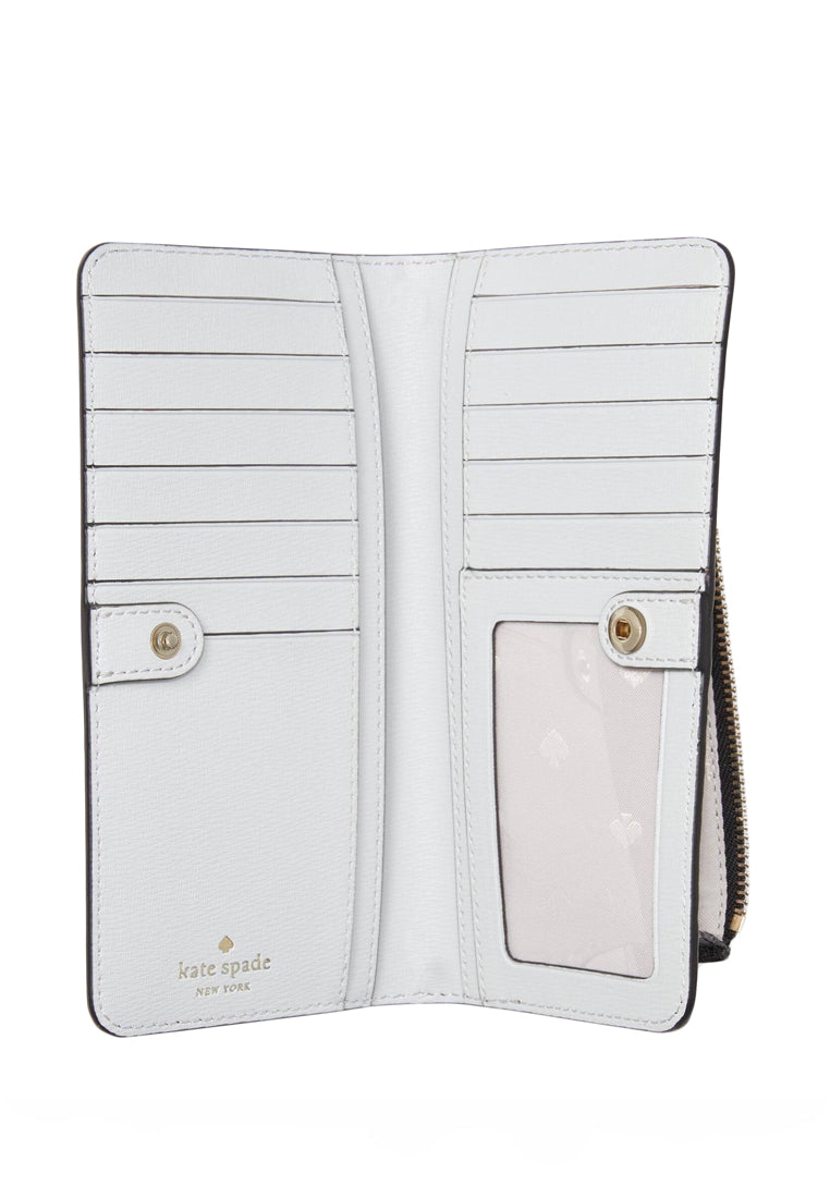 Kate Spade Darcy Large Slim Bifold Wallet - Black