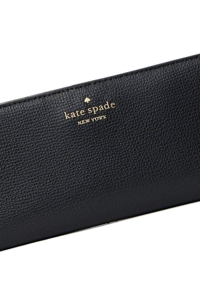 Kate Spade Darcy Large Slim Bifold Wallet - Black