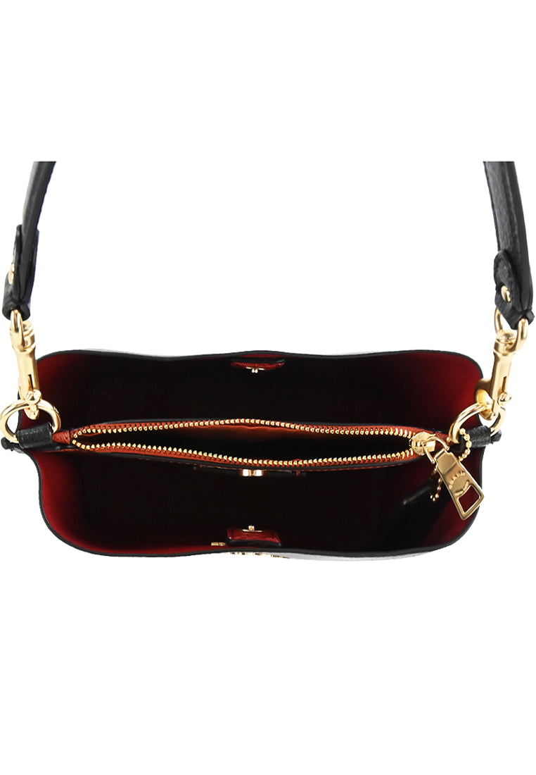 Coach Mollie Bucket Bag 22 - Black