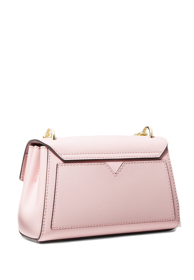 Michael Kors Lita Small Leather Crossbody Bag - Powder Blush