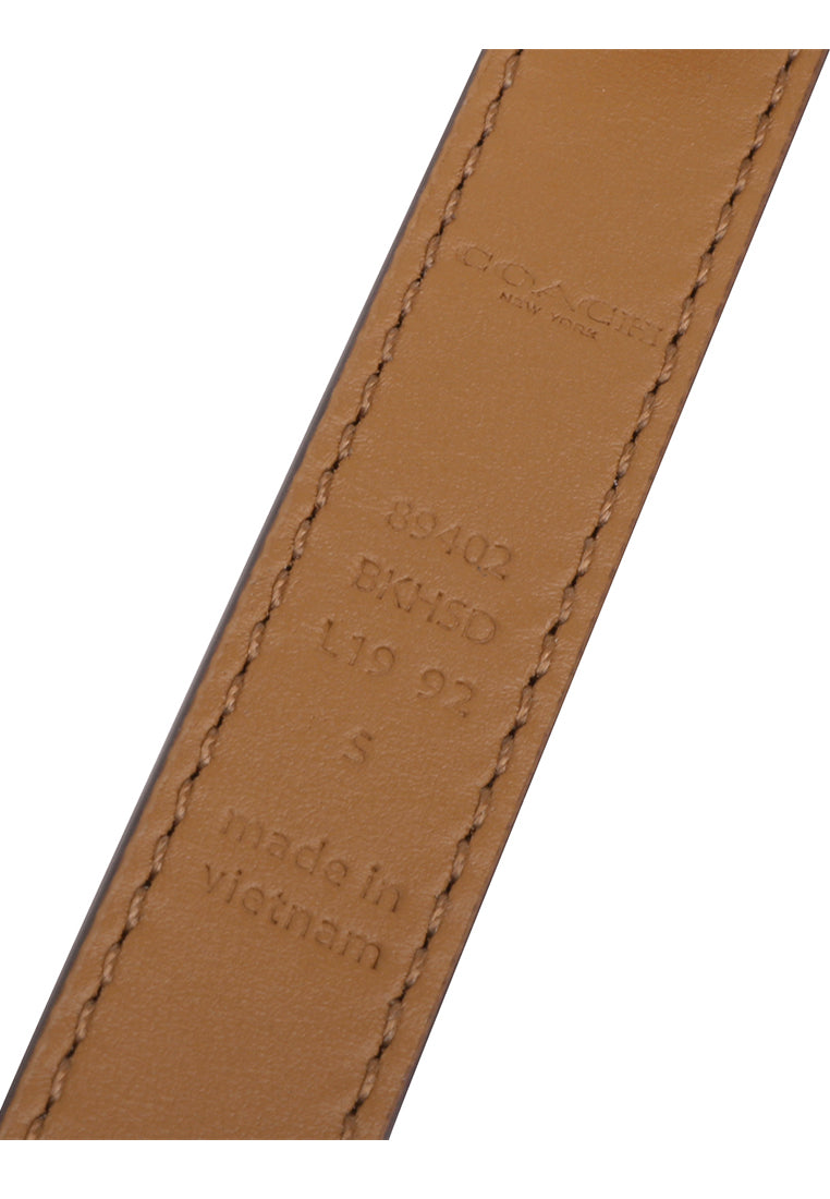 Coach Women Signature Buckle Belt 18MM - Brown