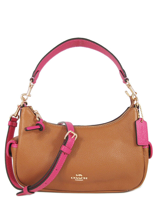 Coach Pennie Shoulder Bag 25 - Brown/Pink