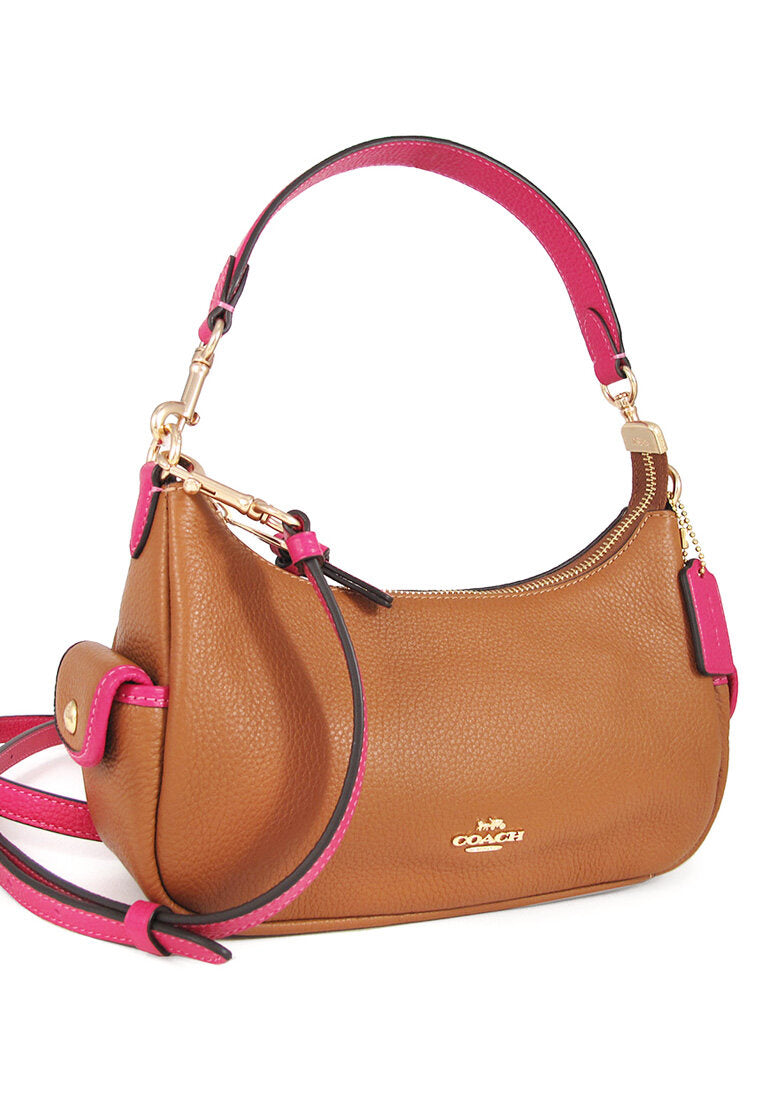 Coach Pennie Shoulder Bag 25 - Brown/Pink