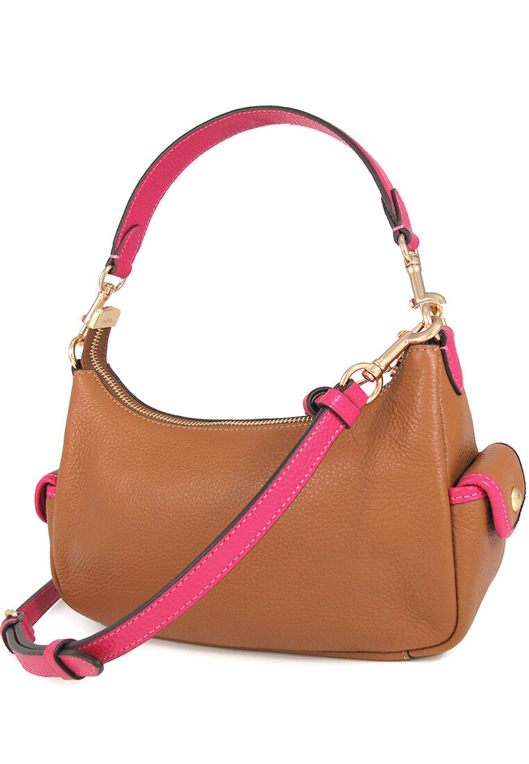 Coach Pennie Shoulder Bag 25 - Brown/Pink