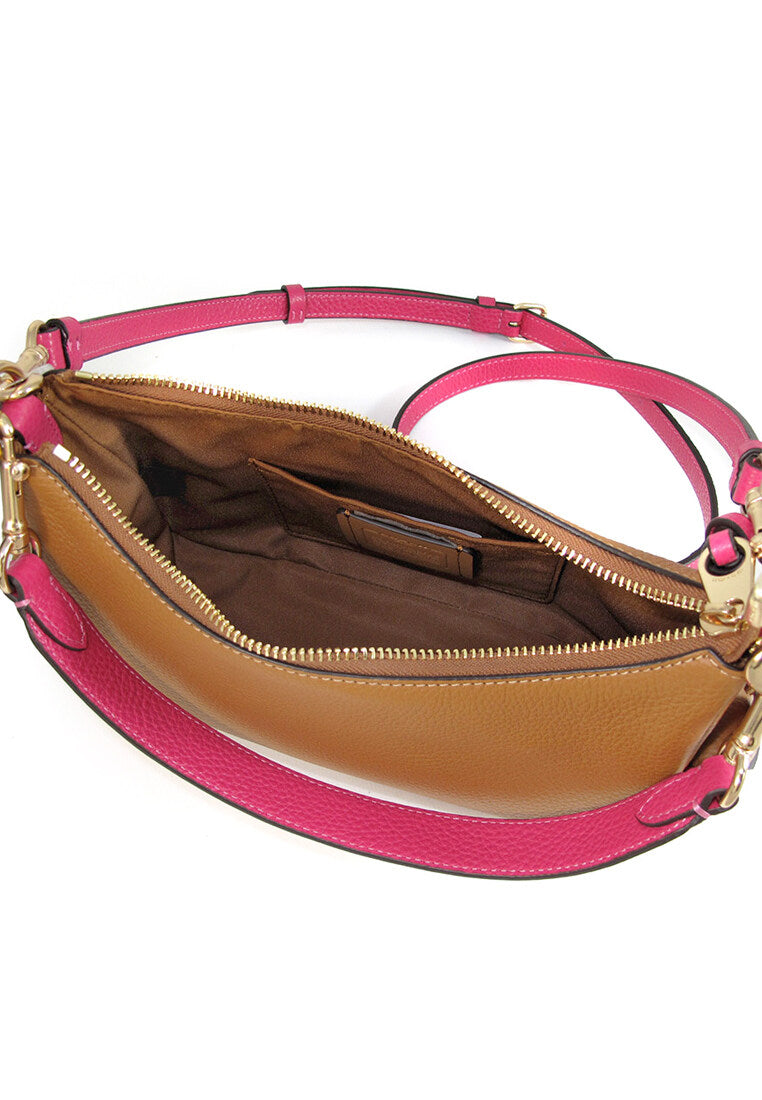 Coach Pennie Shoulder Bag 25 - Brown/Pink