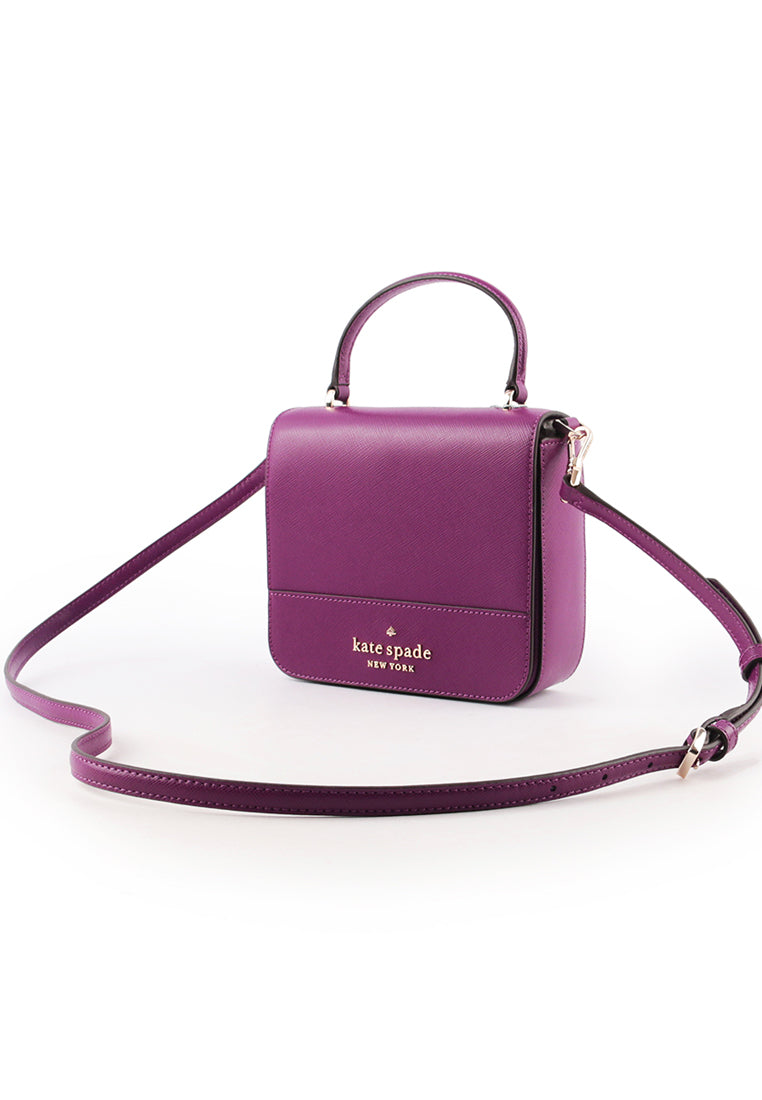 Kate Spade Staci Square Crossbody Bag - Plum Pie