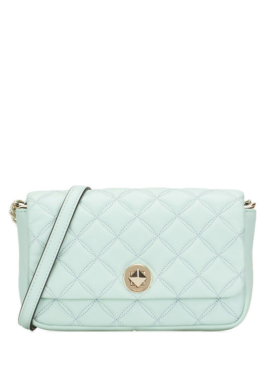 Kate Spade Natalia Flap Turnlock Crossbody Bag - Crystal Blue