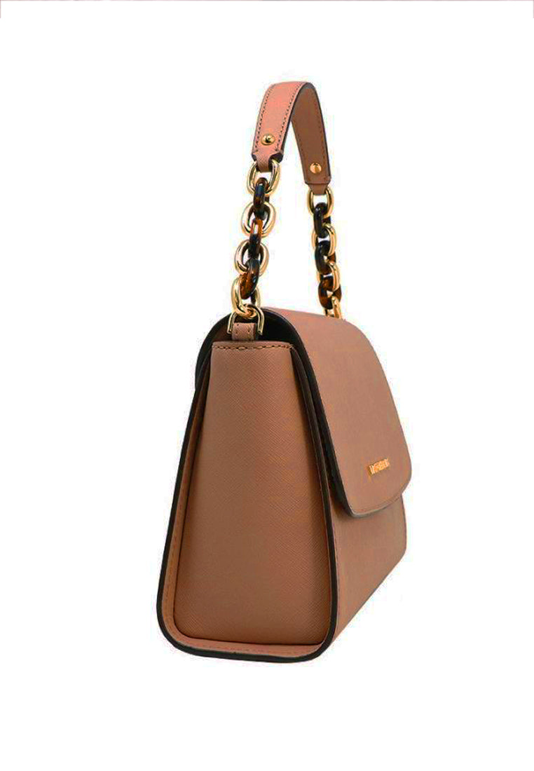 Michael Kors Sofia Small Saffiano Leather Satchel - Brown