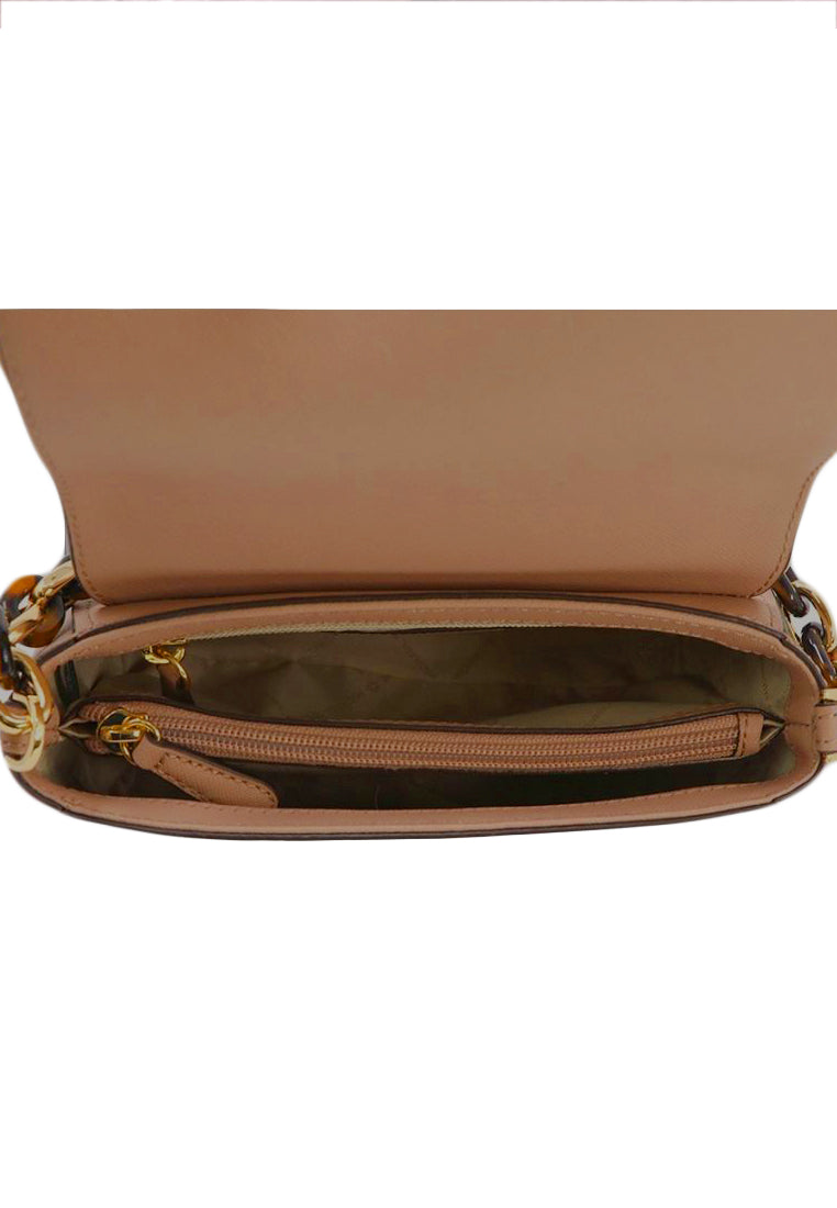Michael Kors Sofia Small Saffiano Leather Satchel - Brown