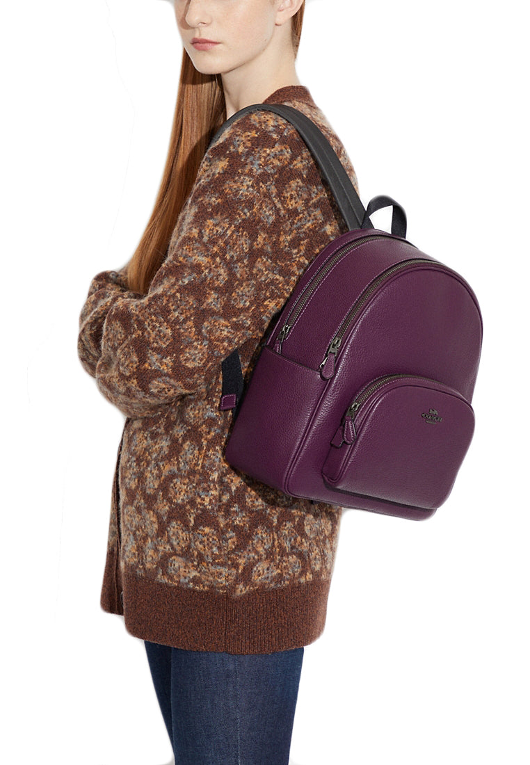 coach boysenberry backpack Court With Strawberry Print Crafted of Signature canvas and smooth leather this backpack features an interior laptop sleeve inside pockets and an outside zip pocket for ample storage 2025 Knott's Berry Farm Boysenberry