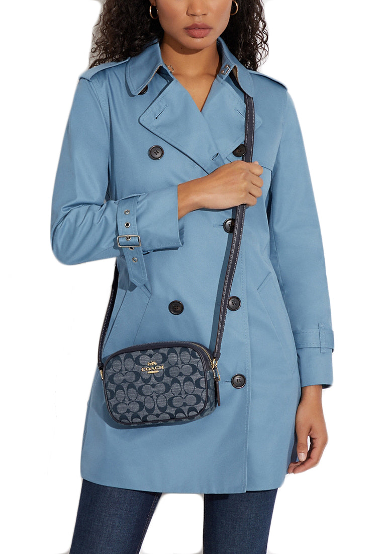 Coach Jamie Camera Coach Mini Jamie Camera Bag In Signature Chambray - Denim – Haute Style ...