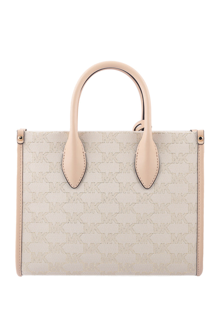 Michael Kors Mirella Small Logo Crossbody - Natural