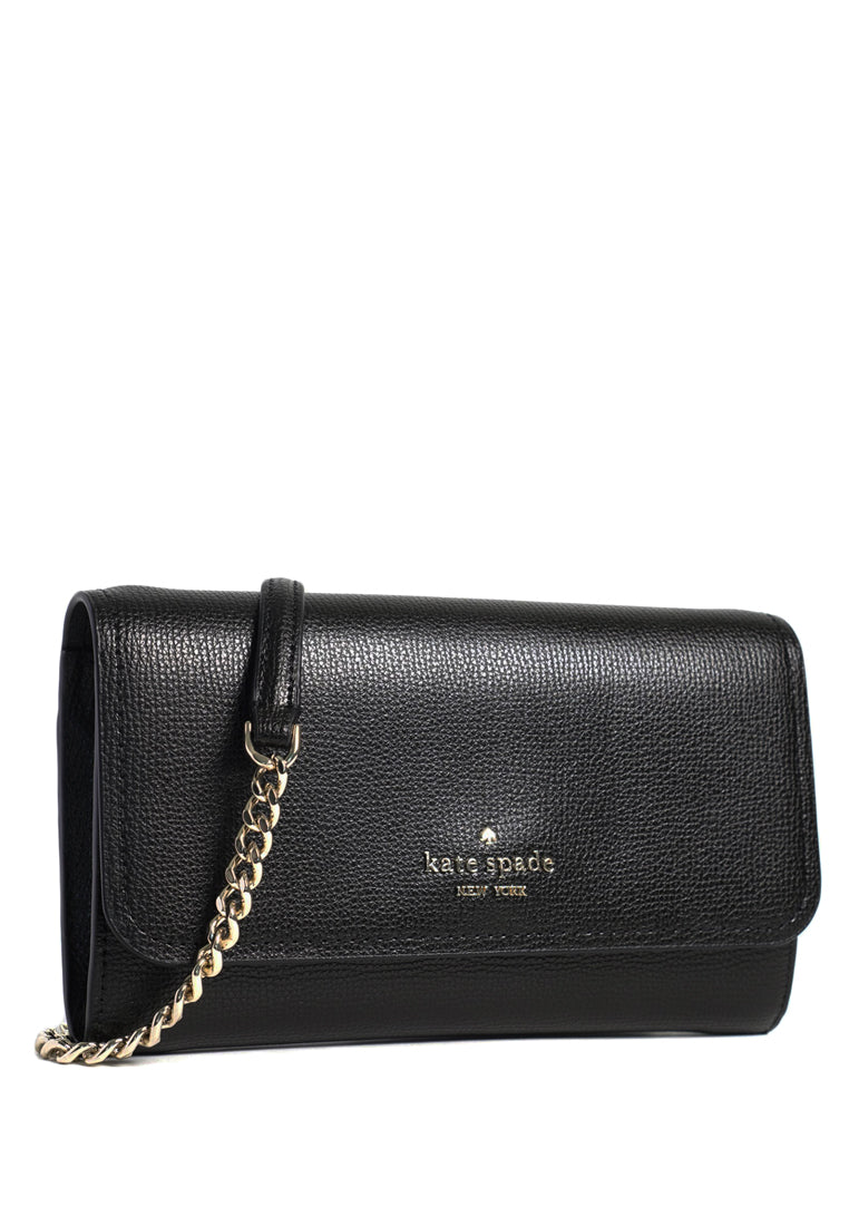 Kate Spade Darcy Chain Wallet Crossbody - Black