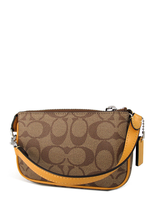 Coach Nolita 15 in Signature Canvas - Brown/Honeycomb