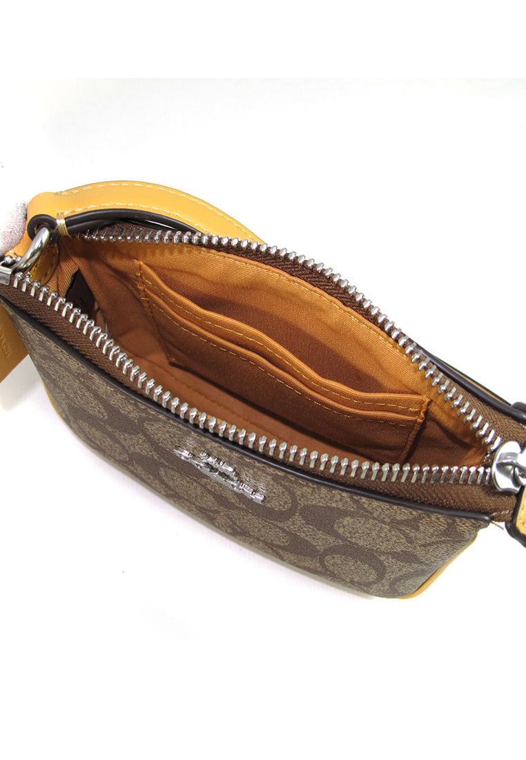 Coach Nolita 15 in Signature Canvas - Brown/Honeycomb