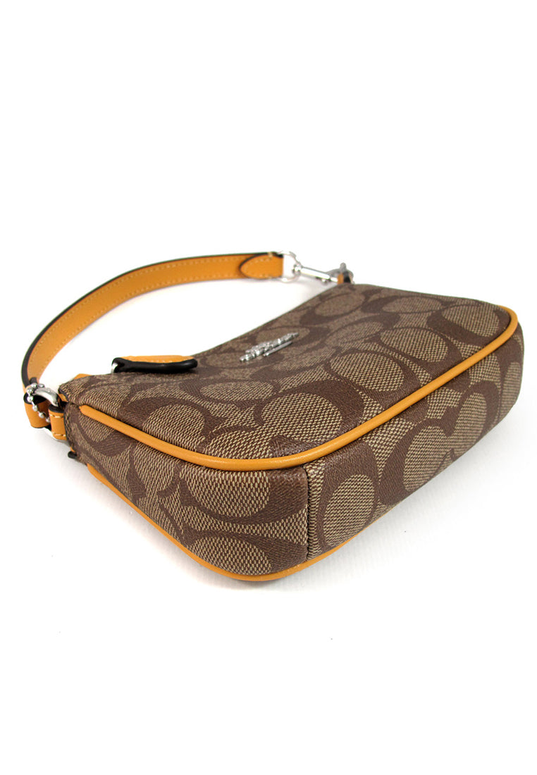 Coach Nolita 15 in Signature Canvas - Brown/Honeycomb