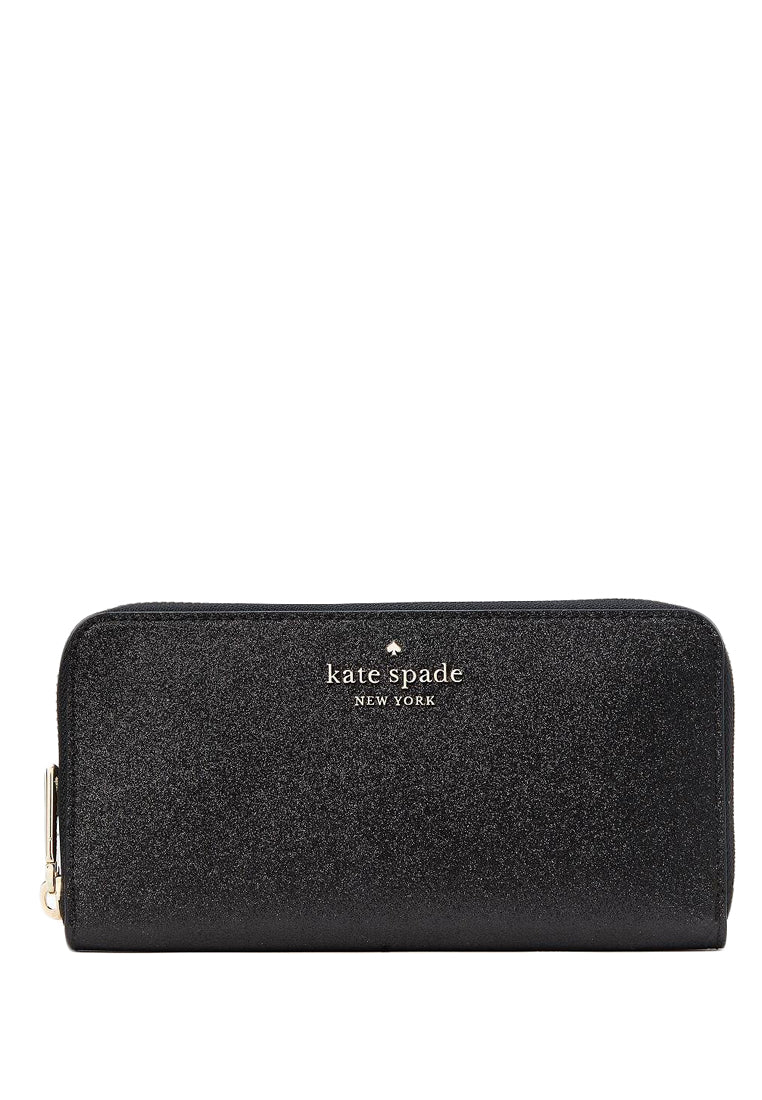 Kate Spade Tinsel Large Continental Wallet - Black
