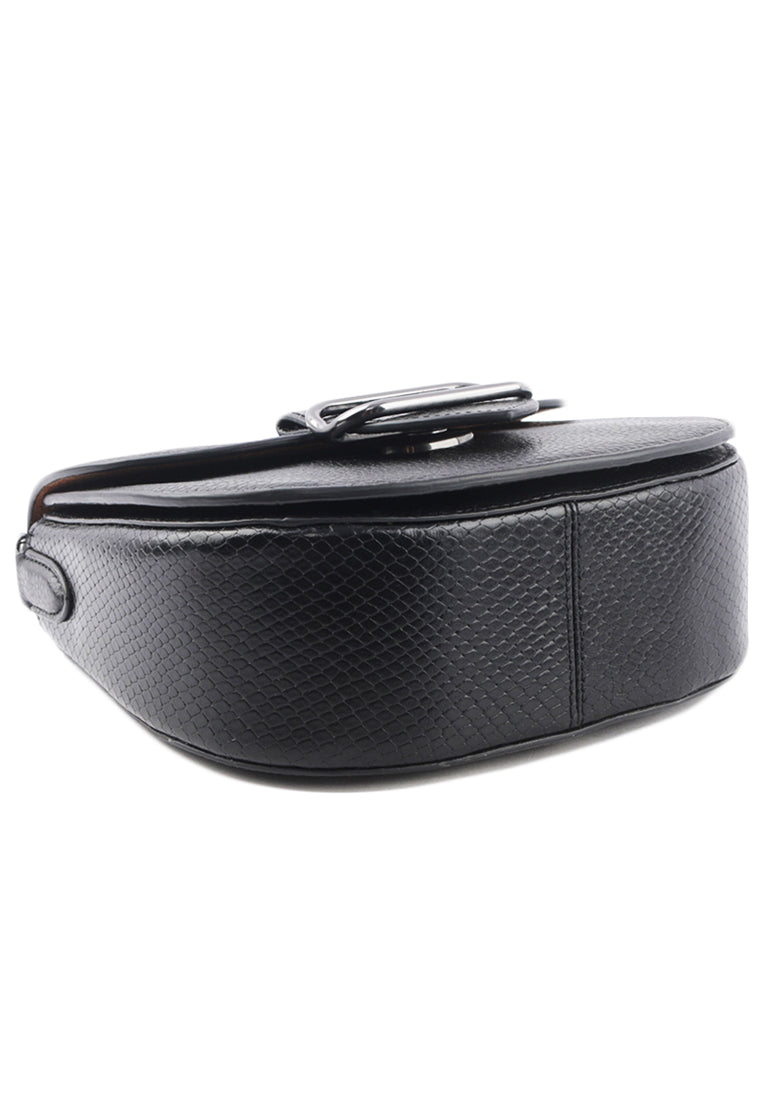 Coach Morgan Saddle Bag - Gunmetal/Black