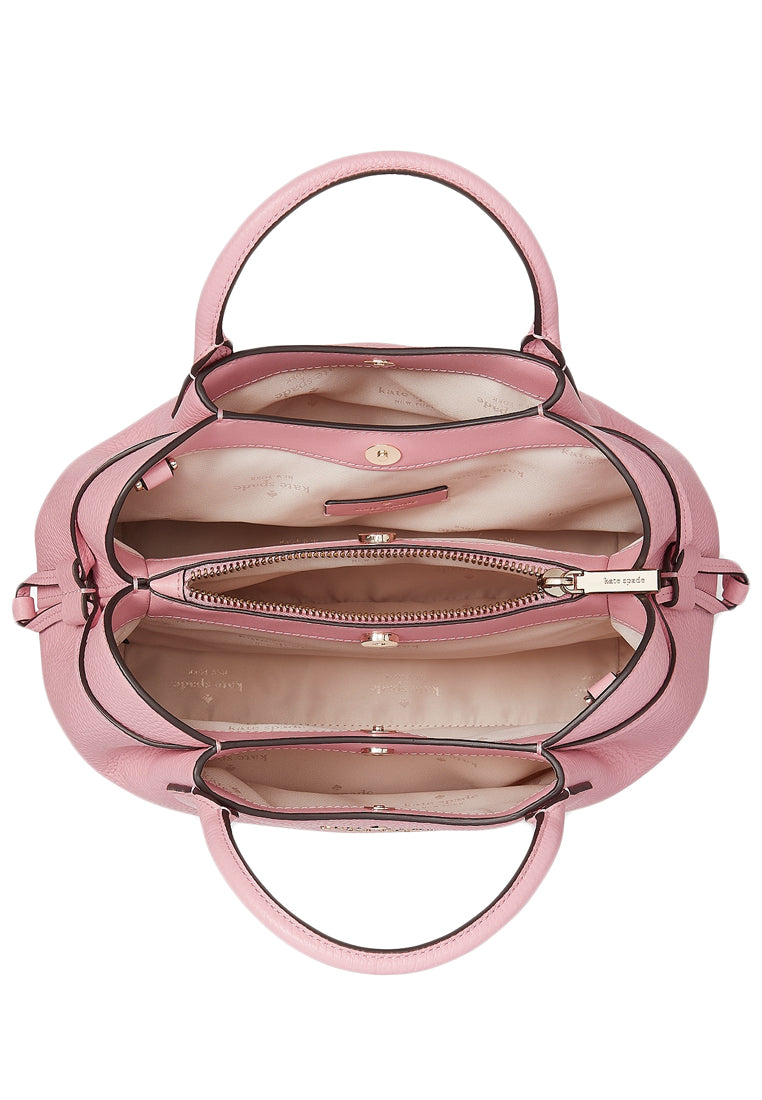 Kate Spade Dumpling Large Satchel - Bright Carnation