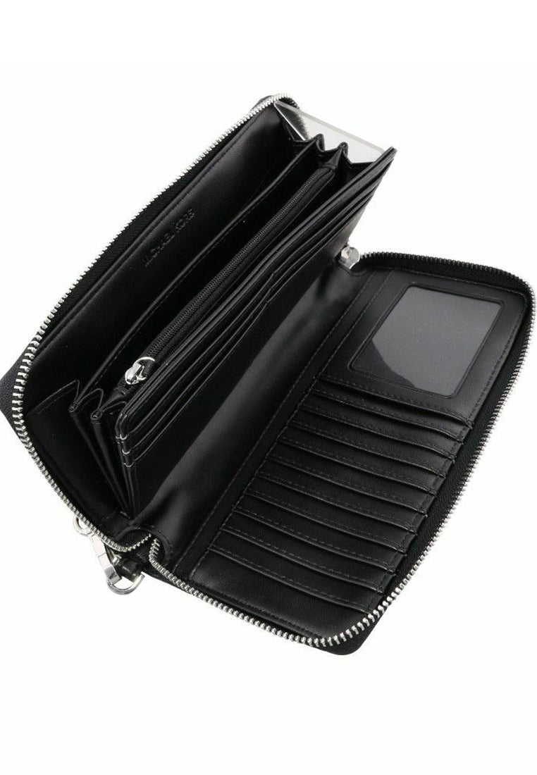 Michael Kors Jet Set Travel Colorblock Large Continental Wallet - Black/Multi
