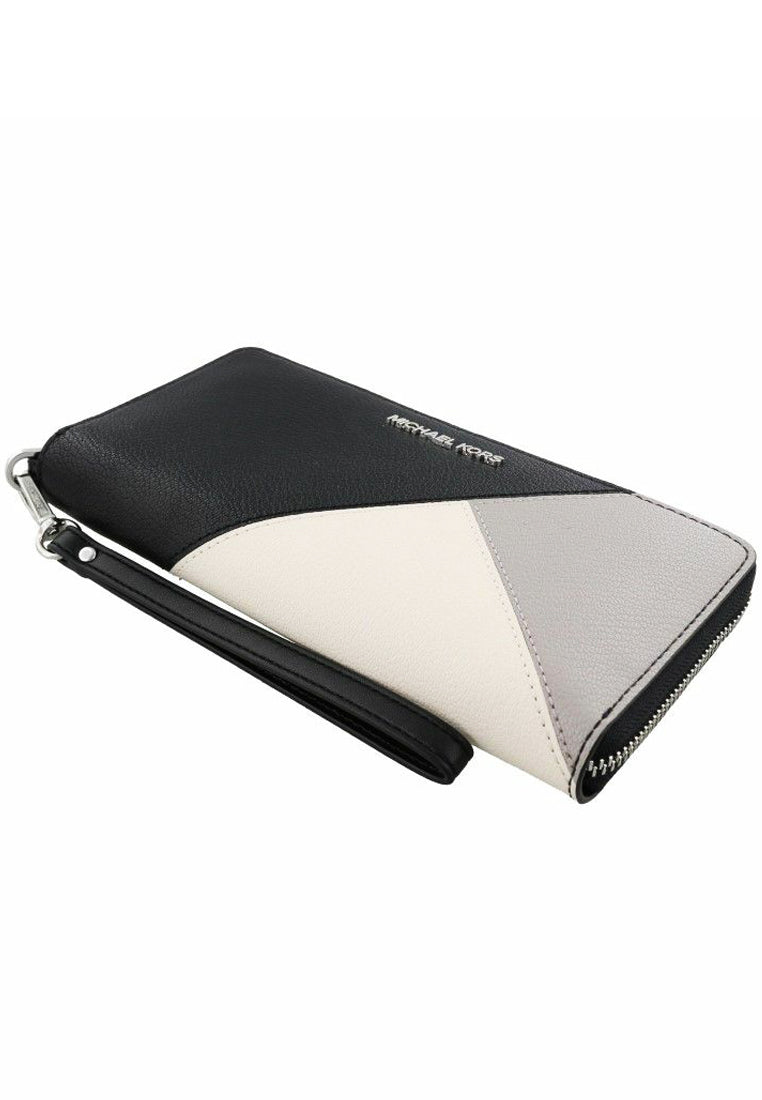 Michael Kors Jet Set Travel Colorblock Large Continental Wallet - Black/Multi