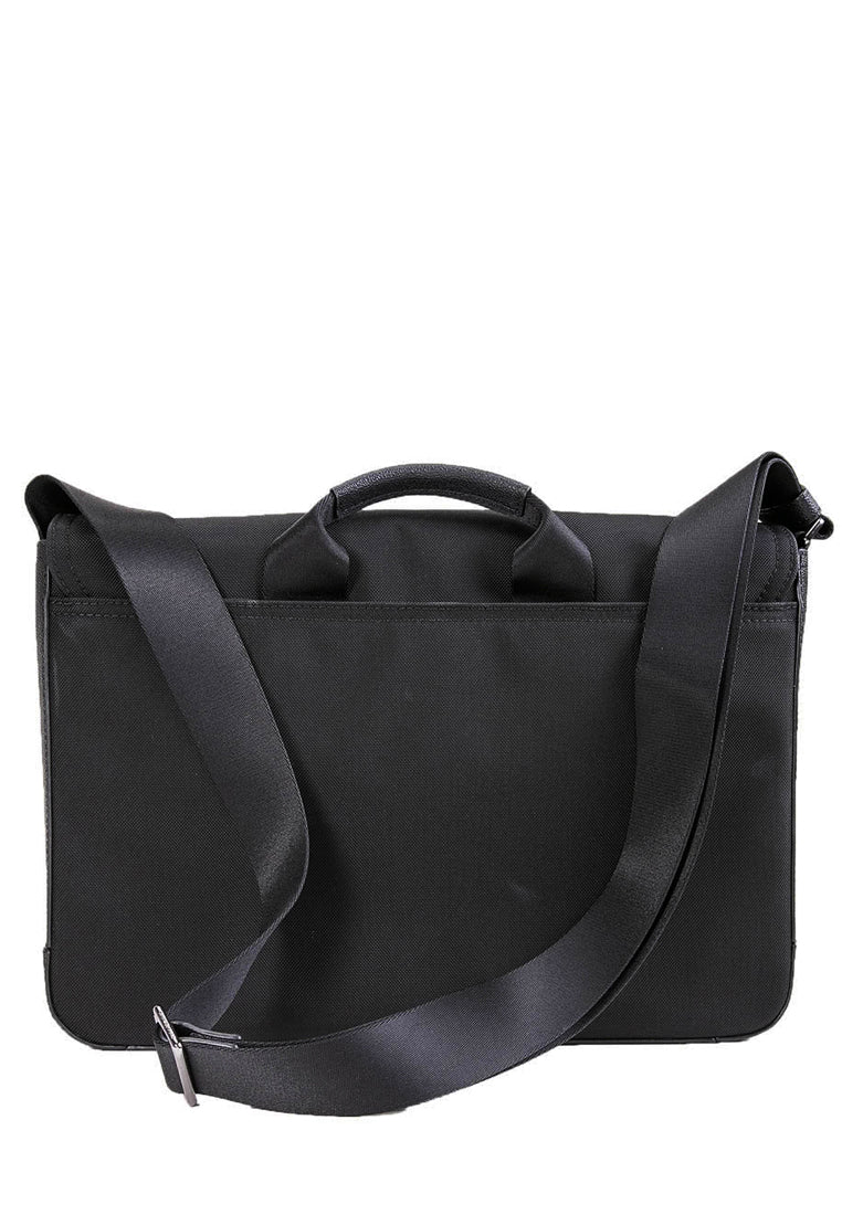 Michael Kors Mens Lautner Nylon Messenger Utility Bag - Black
