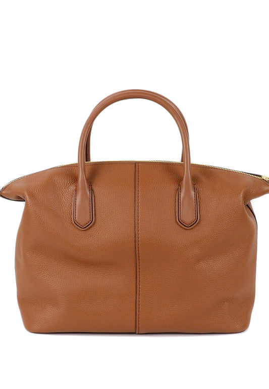 Michael Kors Hyde Large Satchel - Brown