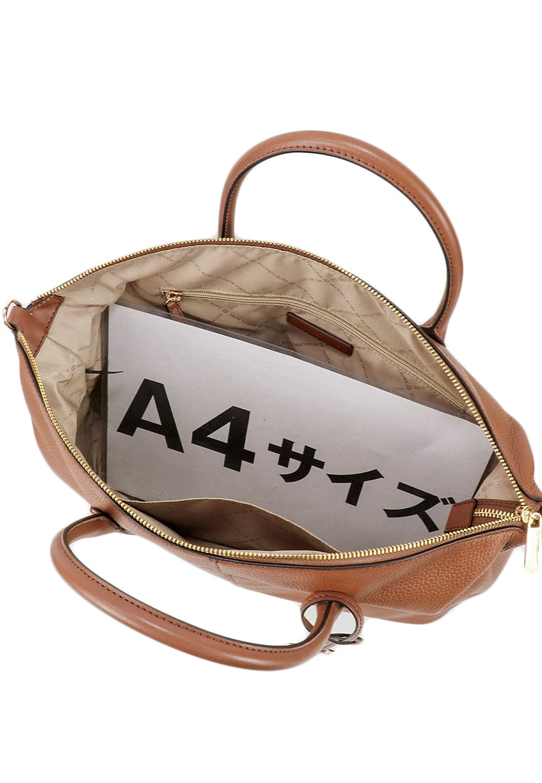 Michael Kors Hyde Large Satchel - Brown