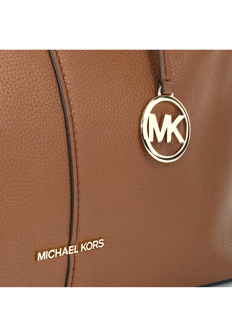 Michael Kors Hyde Large Satchel - Brown