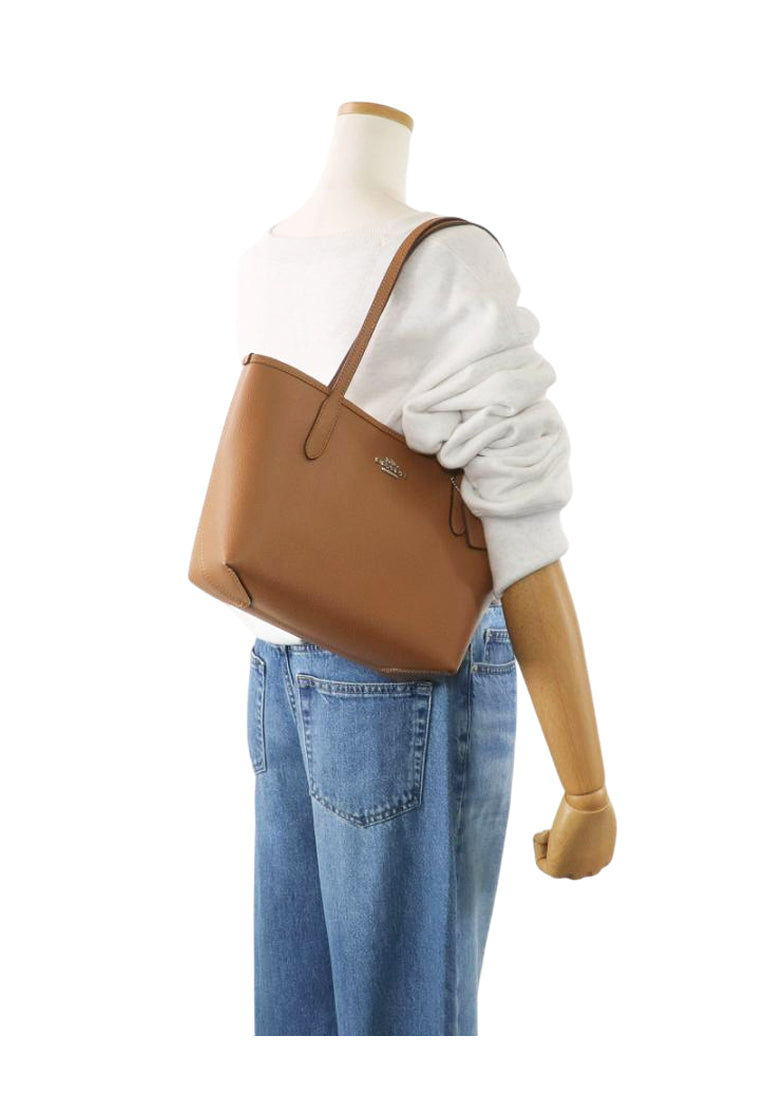 Coach Small City Tote Bag - Light Brown