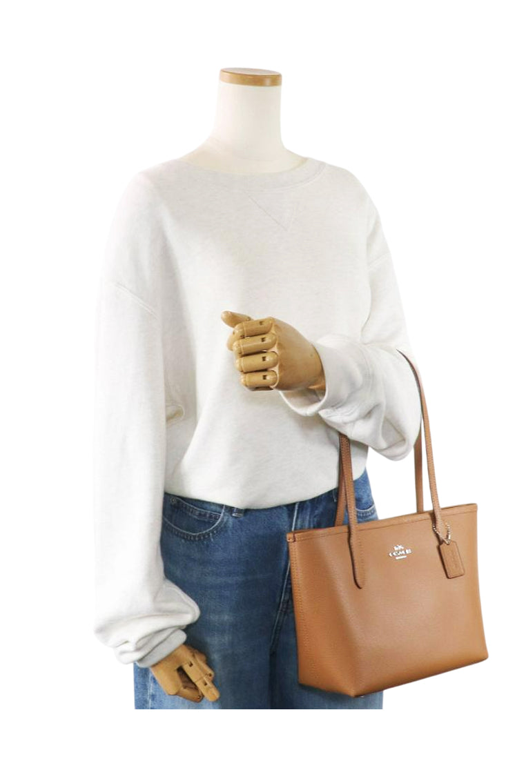 Coach Small City Tote Bag - Light Brown