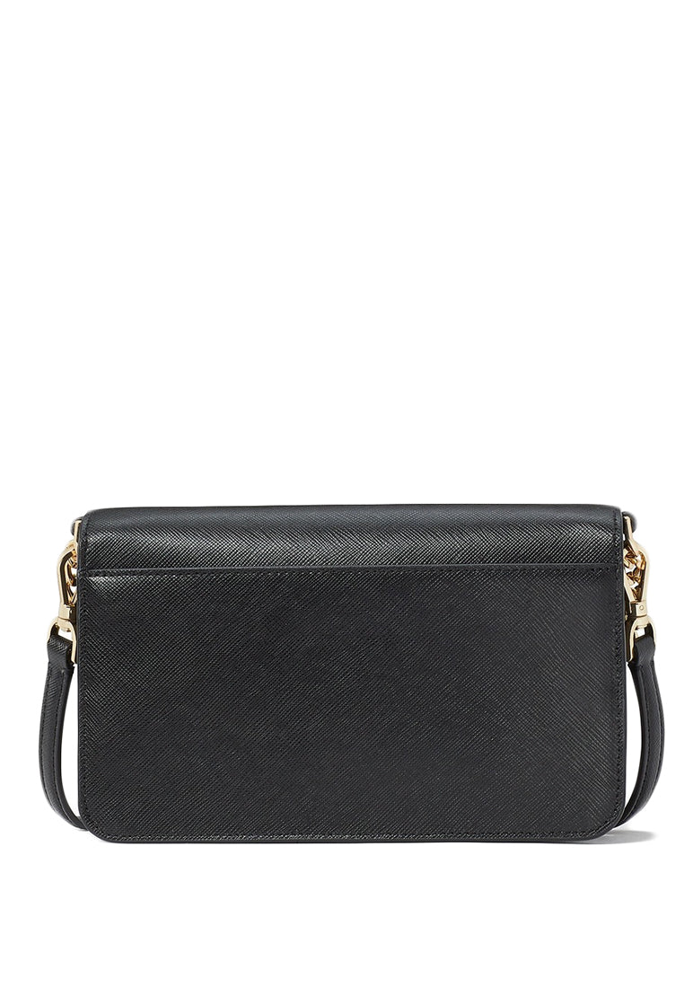 Kate Spade Madison Small Flap Crossbody - Black