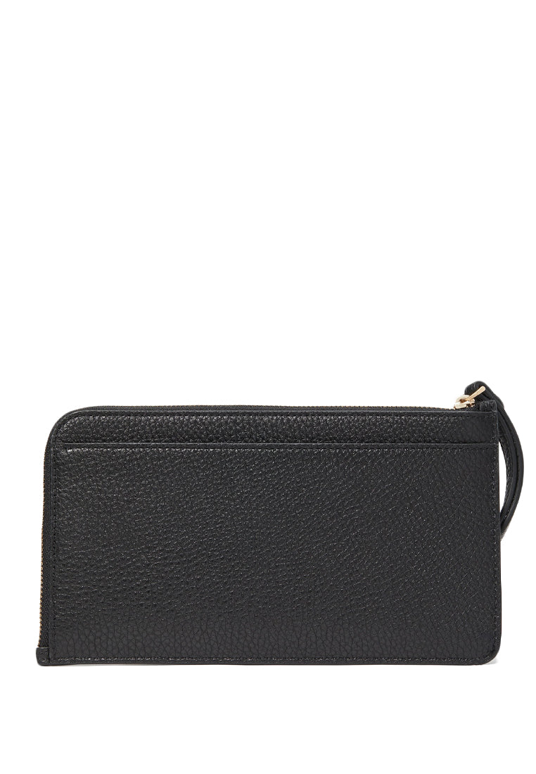 Kate Spade Lucy Medium L-Zip Wristlet - Black