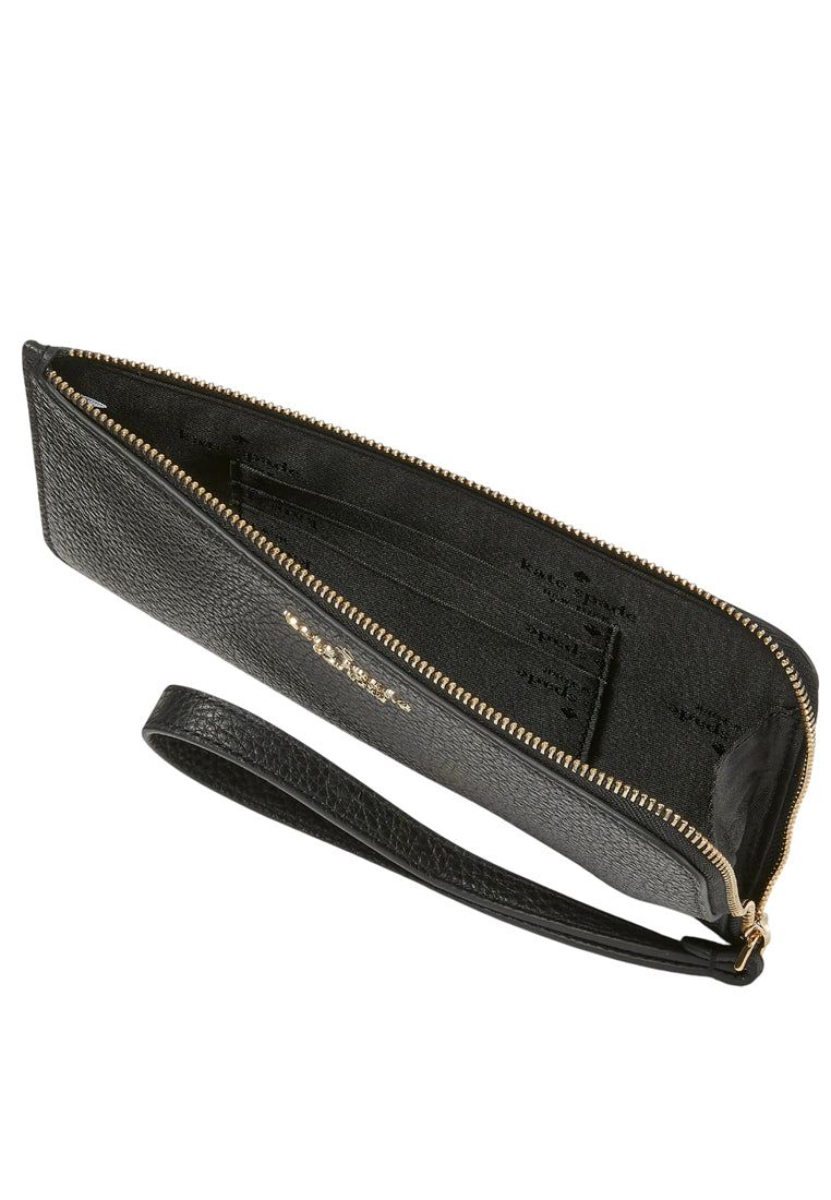 Kate Spade Lucy Medium L-Zip Wristlet - Black