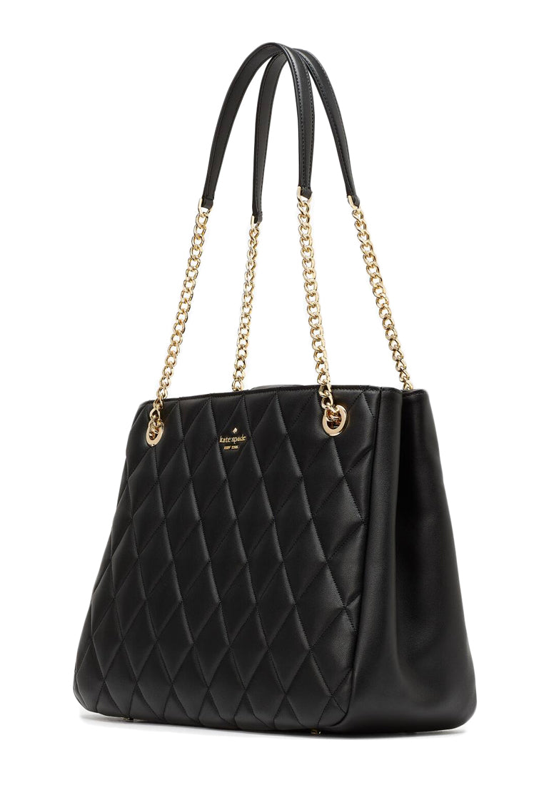 Kate Spade Carey Quilted Tote - Black