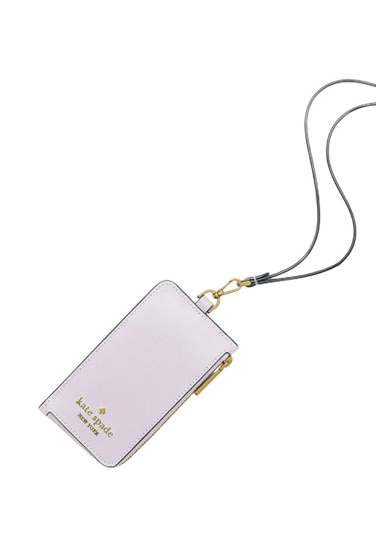 Kate Spade Madison Card Case Lanyard - Pastel Lavender
