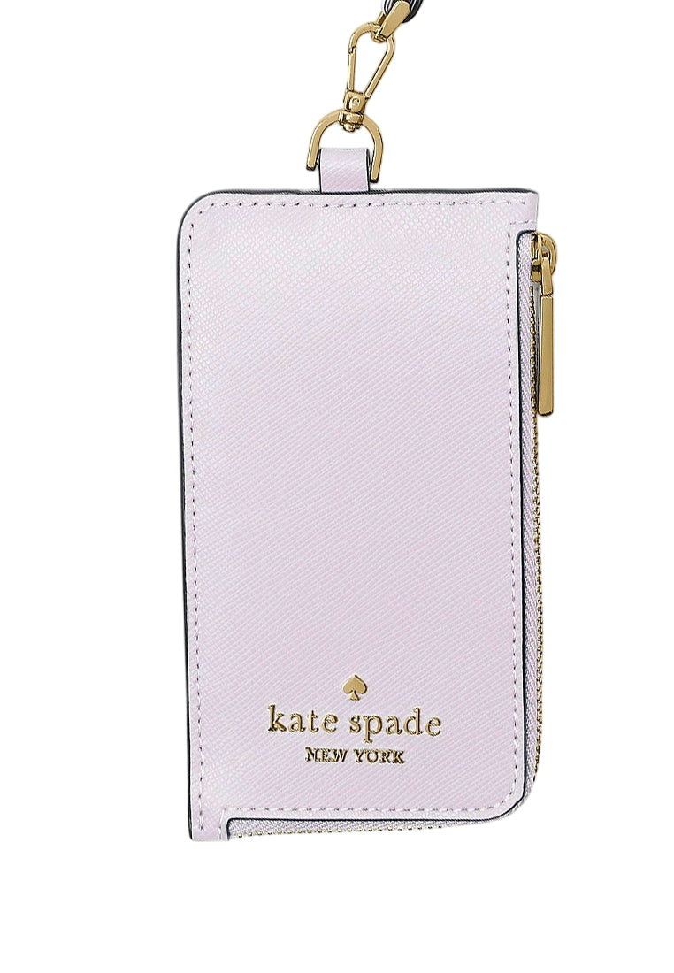 Kate Spade Madison Card Case Lanyard - Pastel Lavender