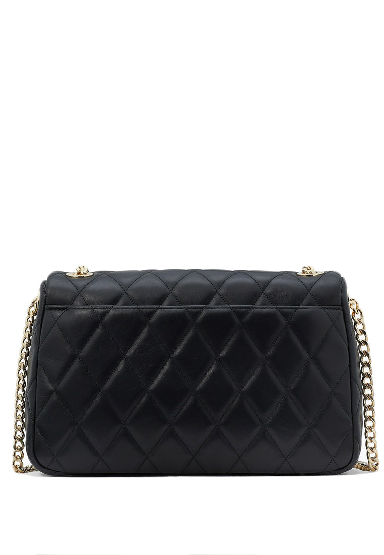 Kate Spade Carey Quilted Medium Flap Shoulder Bag - Black