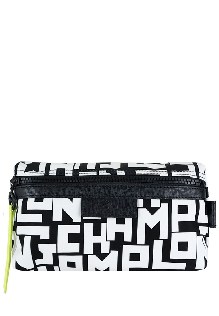 Longchamp Le Pliage LGP Belt Bag - White/Black