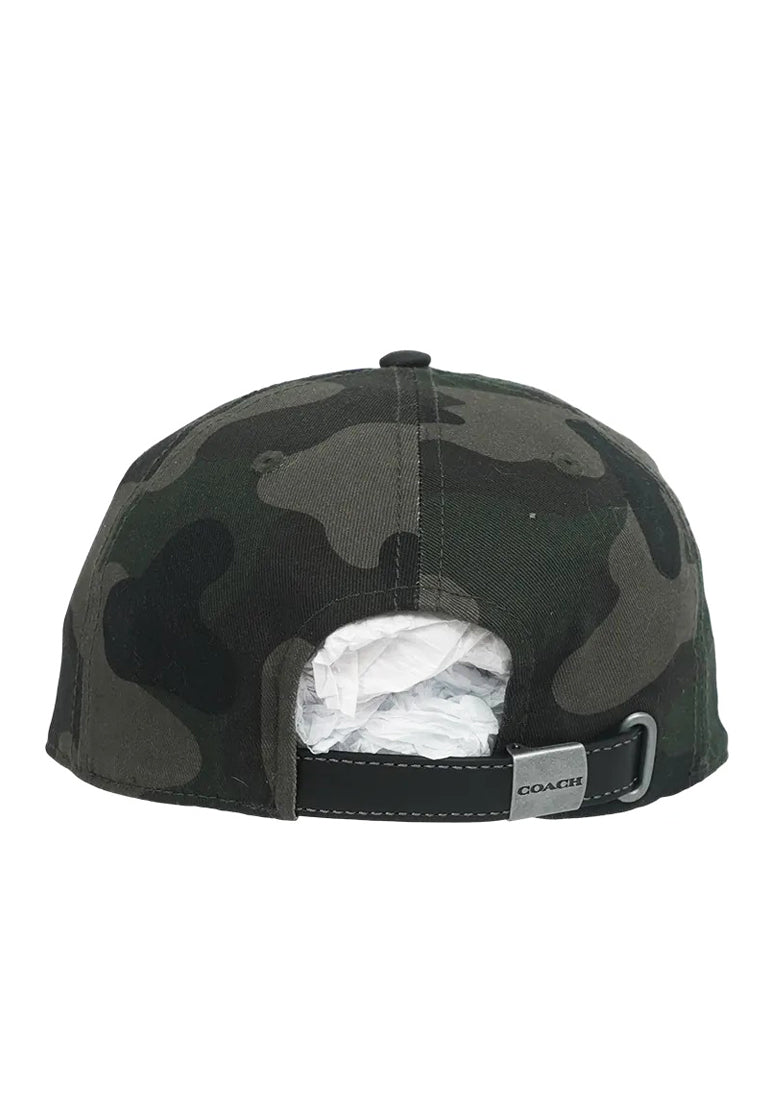Coach Embroidered Baseball Hat - Classic Camo