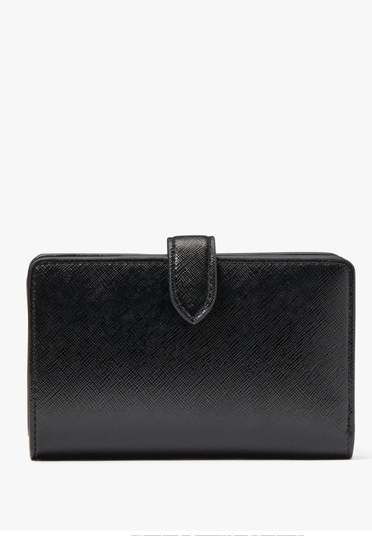 Kate Spade Kenzie Boxed Medium Compact Wallet - Black