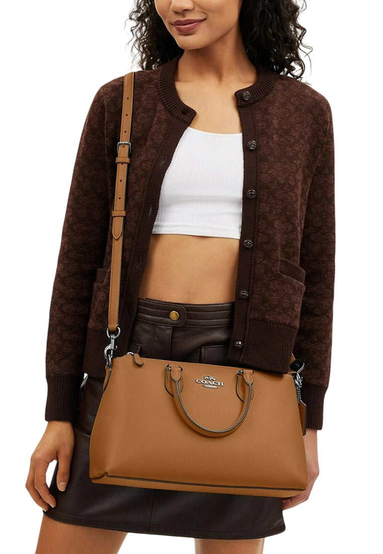 Coach Georgia Satchel - Light Brown
