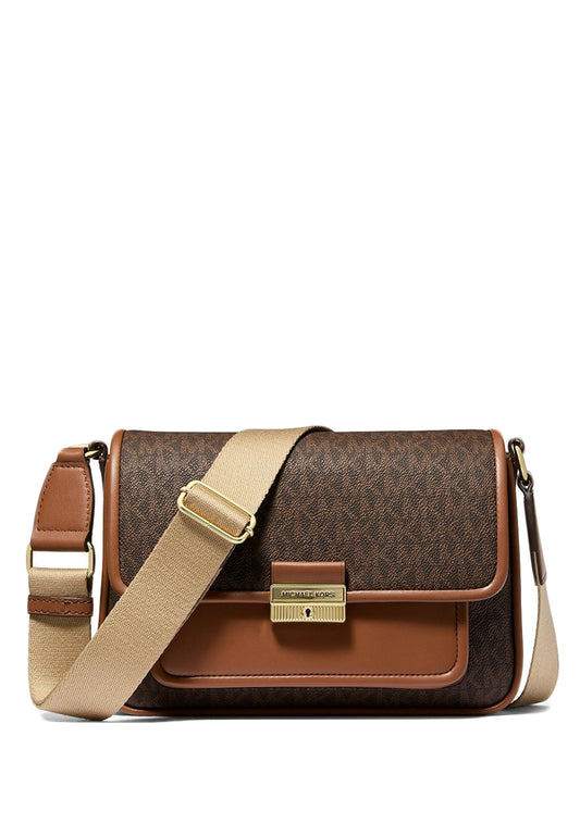 Michael Kors Bradshaw Medium Pocket Messenger - Brown