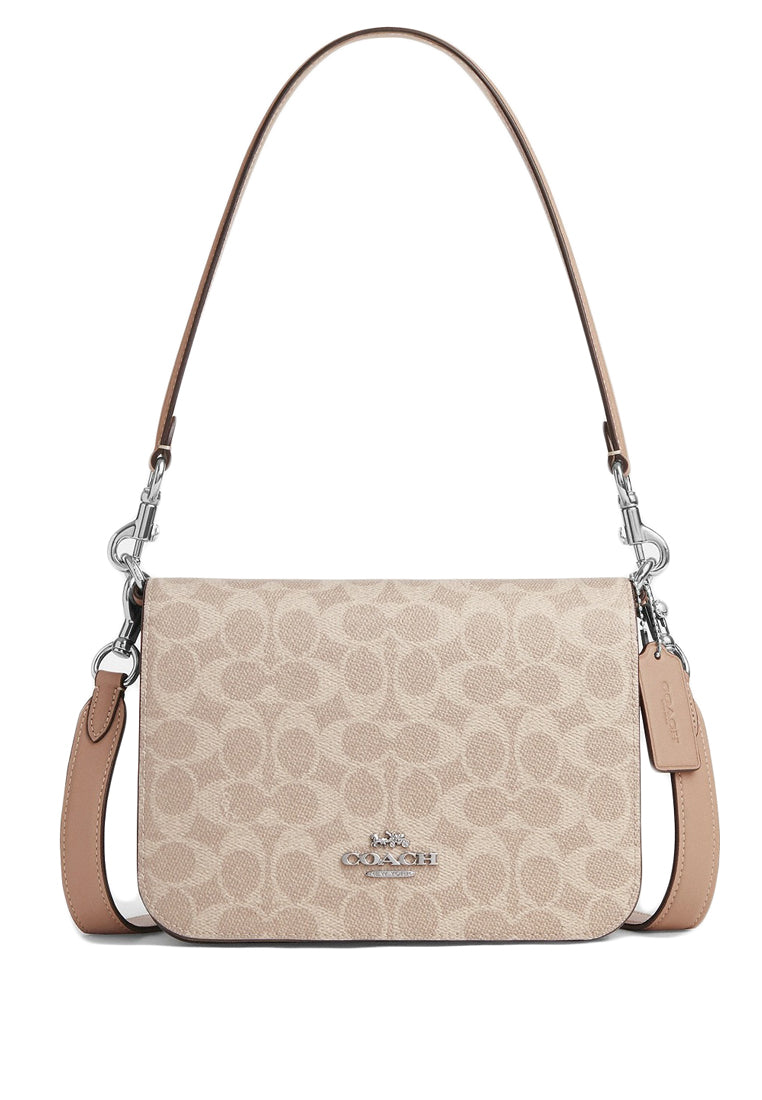 Coach Quinn Bag In Signature Canvas - Sand/Taupe