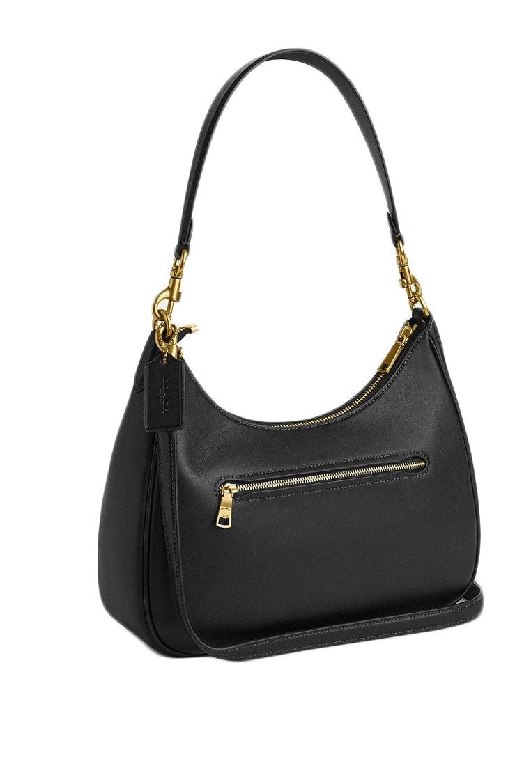 Coach Teri Hobo Bag With Grommets - Black