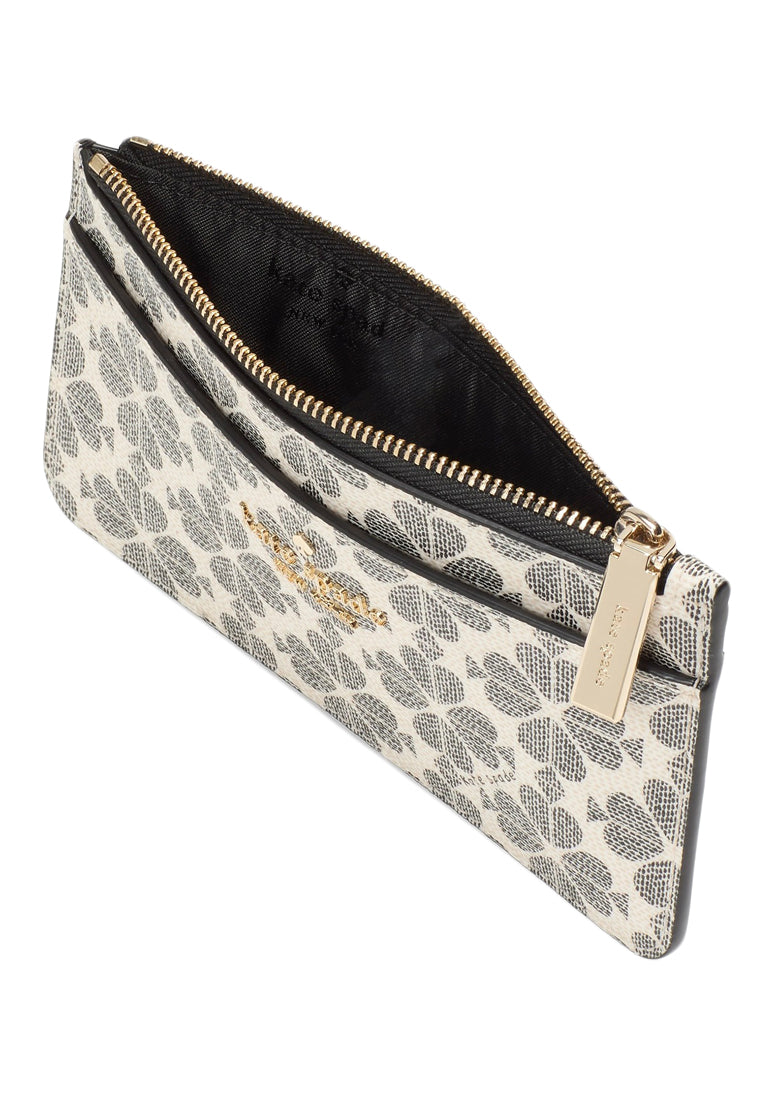 Kate Spade Spade Flower Large Slim Card Holder - Black/Multi