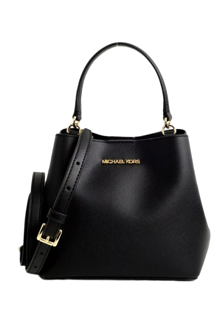 Michael Kors Pratt Small Shoulder Bag - Black