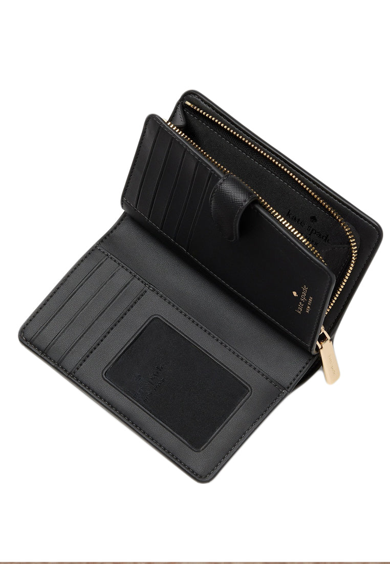 Kate Spade Schuyler Medium Bifold Wallet - Black