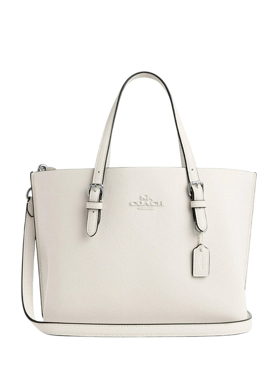 Coach Mollie Tote 25 Bag - White